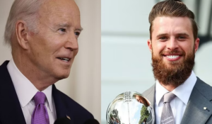 Biden Trolled By Catholic NFL Player During WH Visit