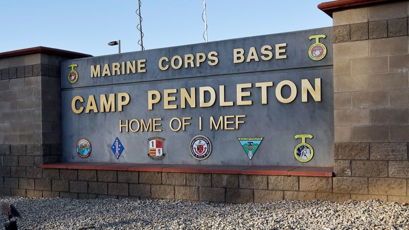 Loss and Injury at Camp Pendleton Training Drill - Civil Deadline