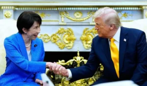 Trump Jokes With Japan’s PM